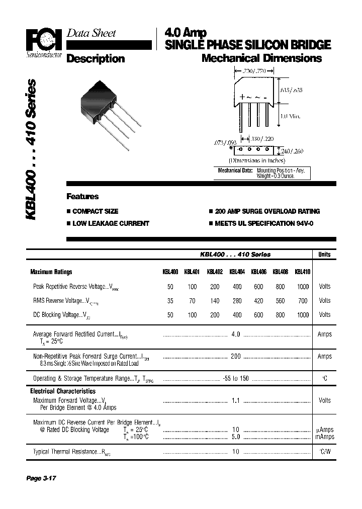 KBL400_7318523.PDF Datasheet