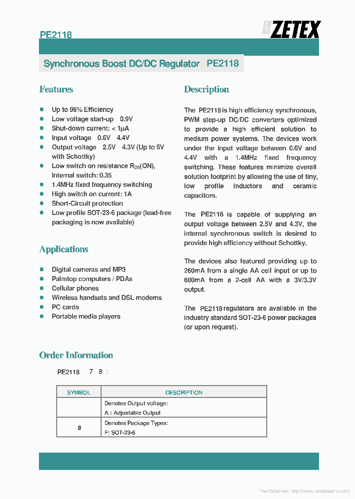 PE2118_7320587.PDF Datasheet