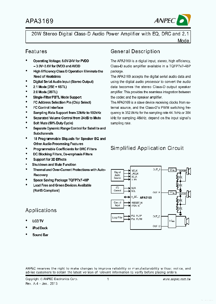 APA3169_7321407.PDF Datasheet