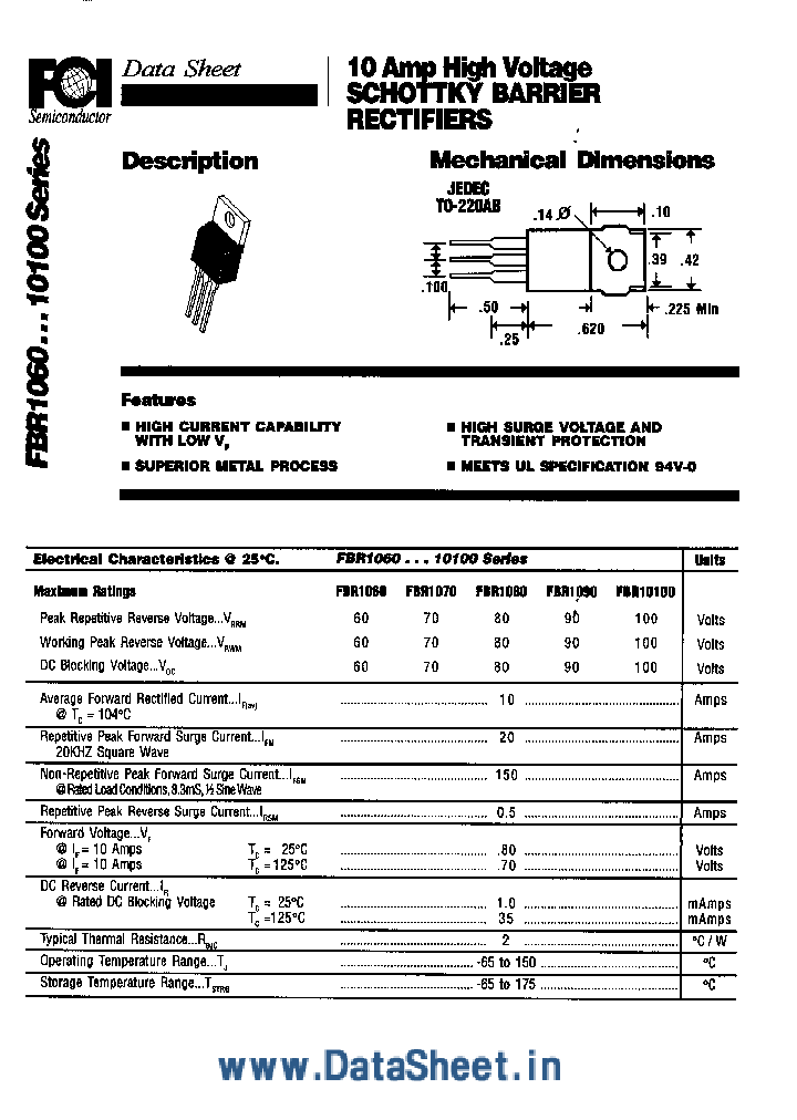 FBR1100_7323651.PDF Datasheet