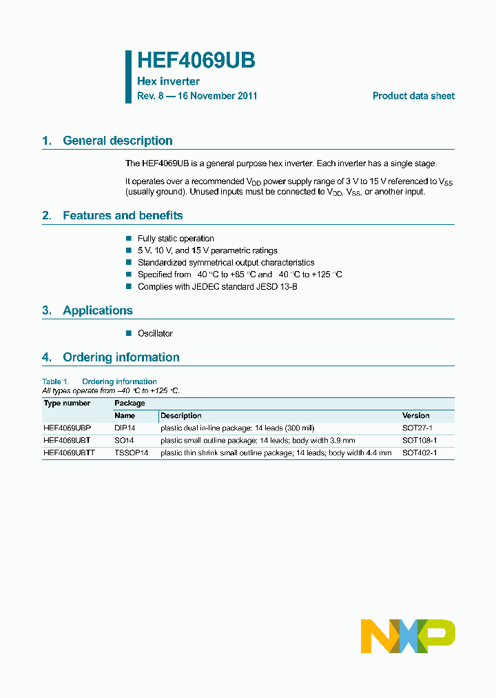 HEF4069UBT_7330353.PDF Datasheet