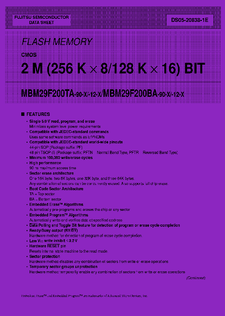 MBM29F200TA-90PF-X_7335974.PDF Datasheet
