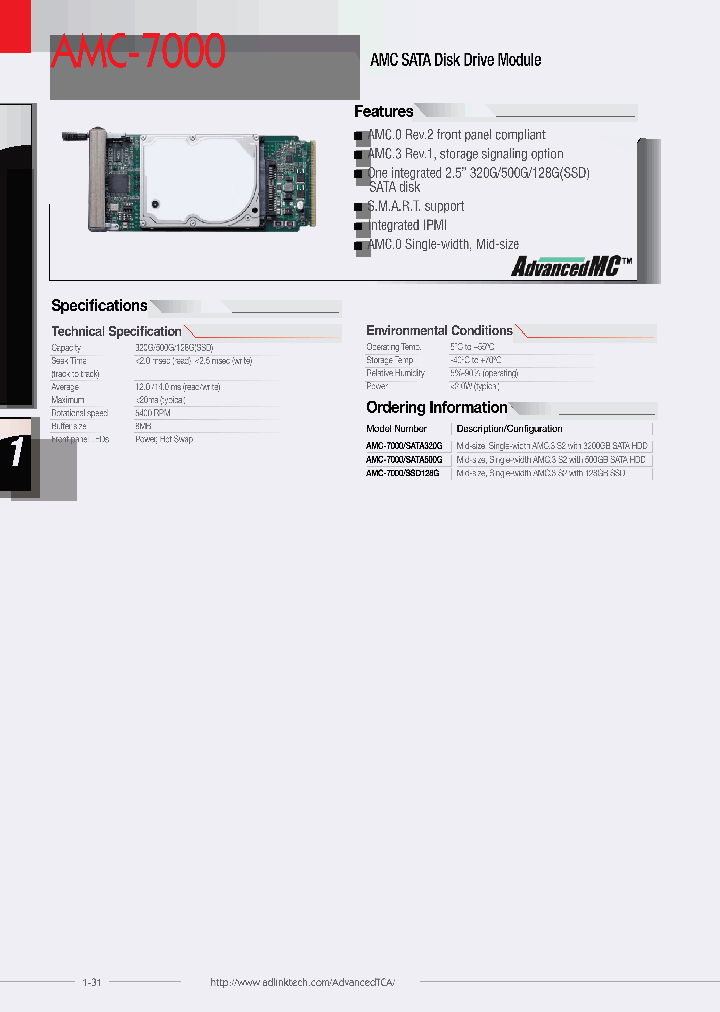 AMC-7000SATA500G_7338433.PDF Datasheet