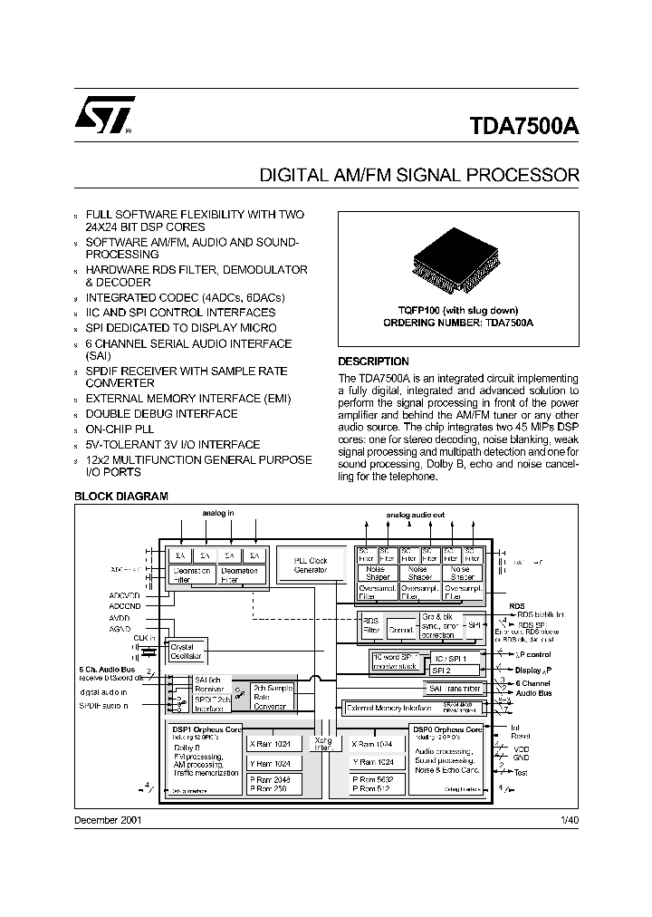 TDA7500ATR_7340581.PDF Datasheet