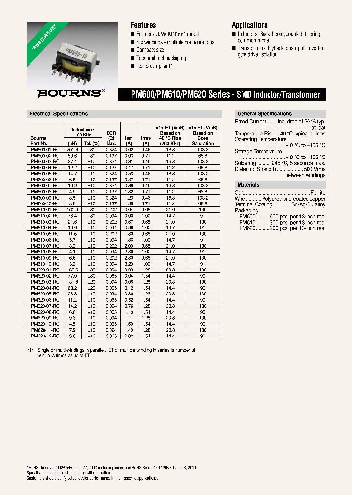 PM610-10-RC_7361897.PDF Datasheet