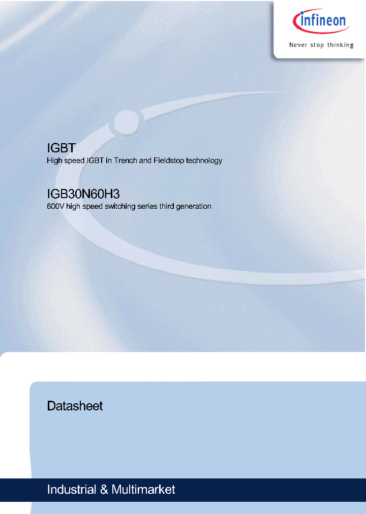 IGB30N60H3_7368330.PDF Datasheet