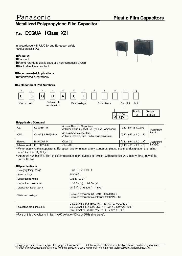 ECQUAAF105KA_7409088.PDF Datasheet