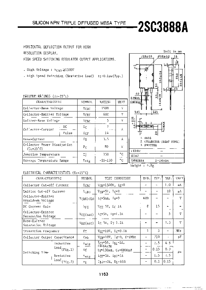 2SC3888A_7409580.PDF Datasheet