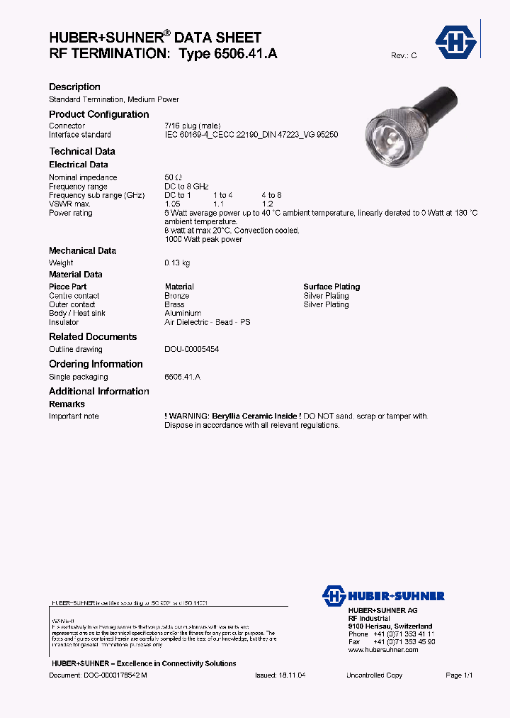 650641A_7427179.PDF Datasheet