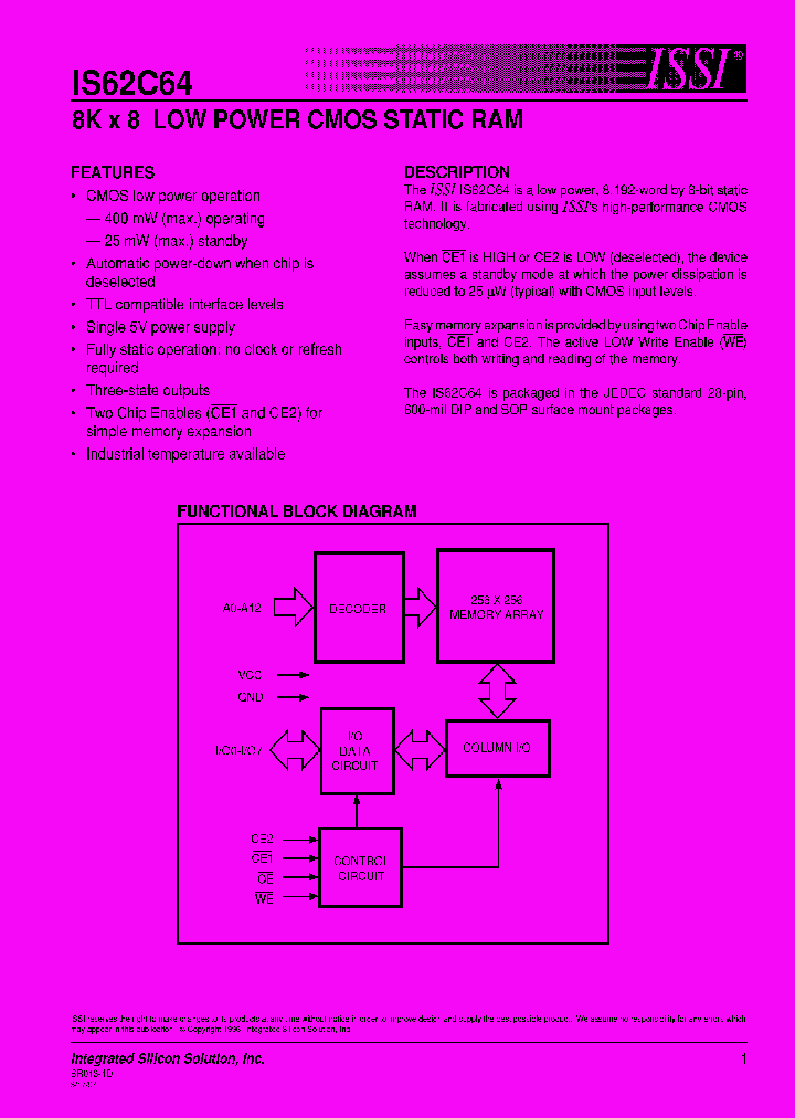 IS62C64-45W-45W_7445734.PDF Datasheet