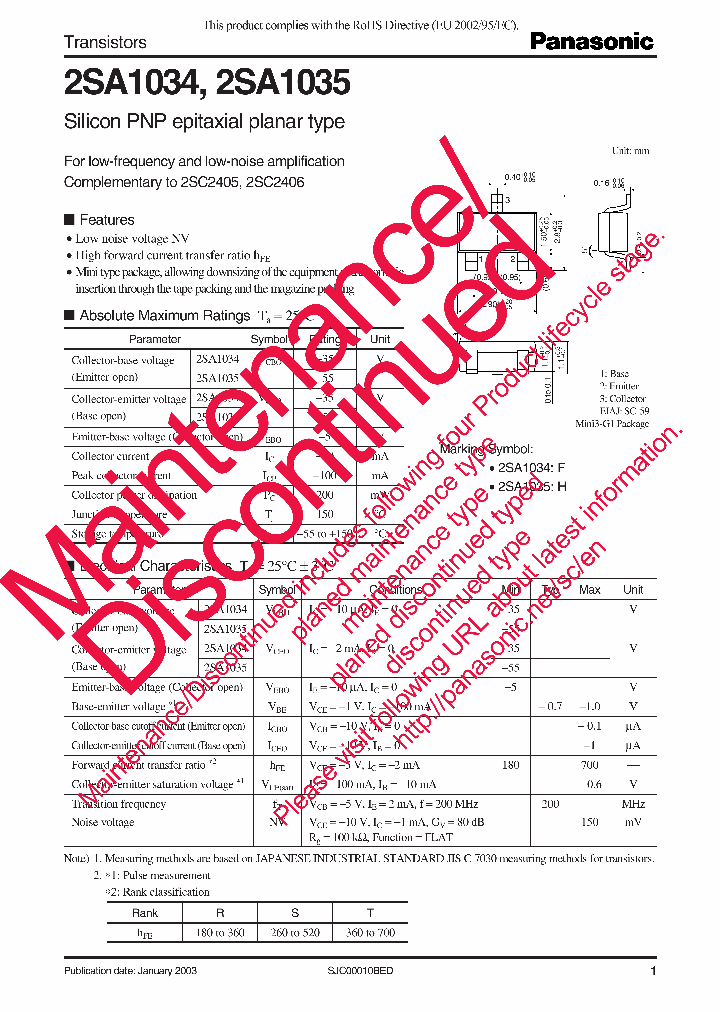 PANASONICCORP-2SA1034T_7477029.PDF Datasheet