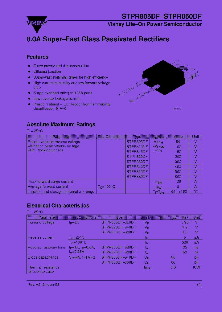 STPR850DF_7490149.PDF Datasheet