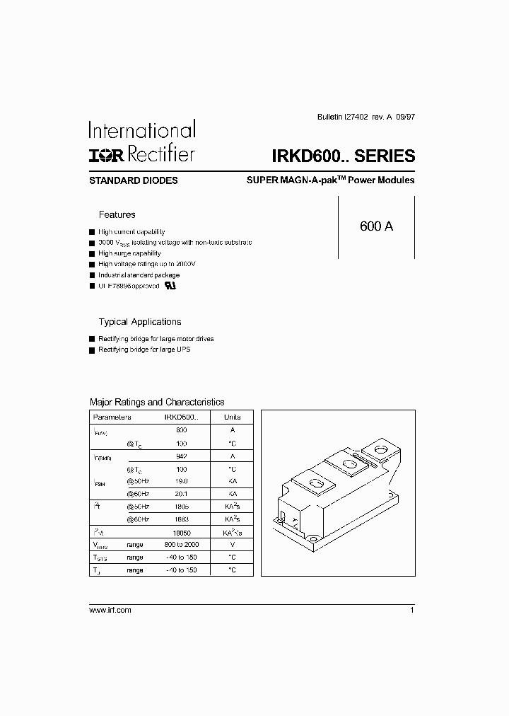 IRKD600-16_7503863.PDF Datasheet