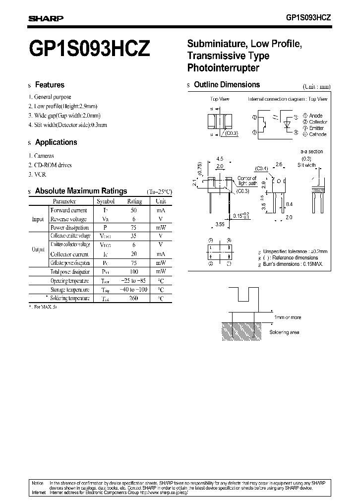 GP1S093HCZ_7506865.PDF Datasheet