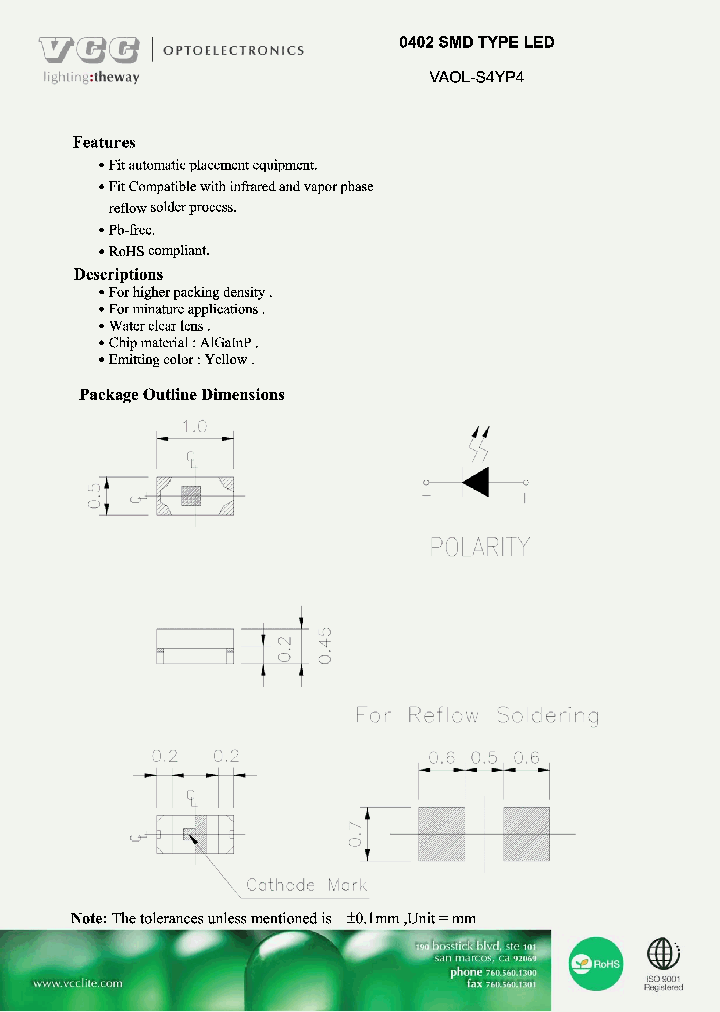 VAOL-S4YP4_7508711.PDF Datasheet