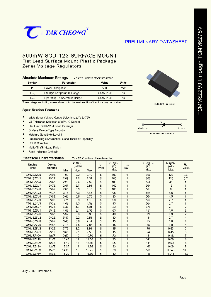 TCMMSZ12V_7510954.PDF Datasheet