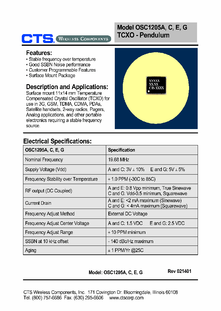 OSC1205E_7511649.PDF Datasheet