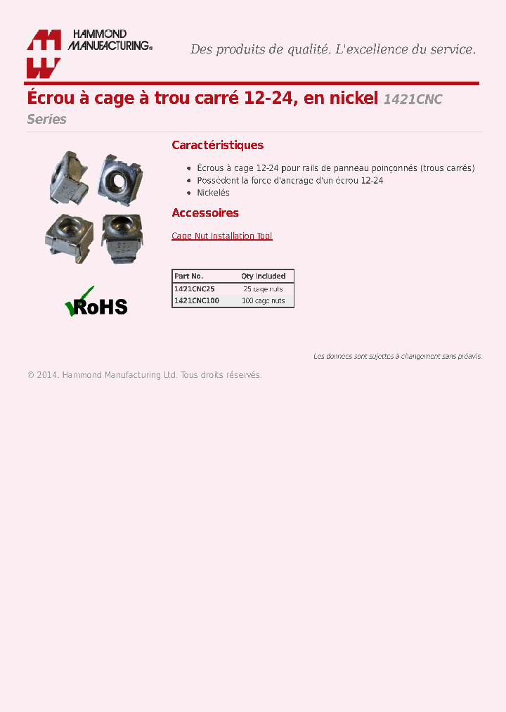 1421CNC100_7528259.PDF Datasheet
