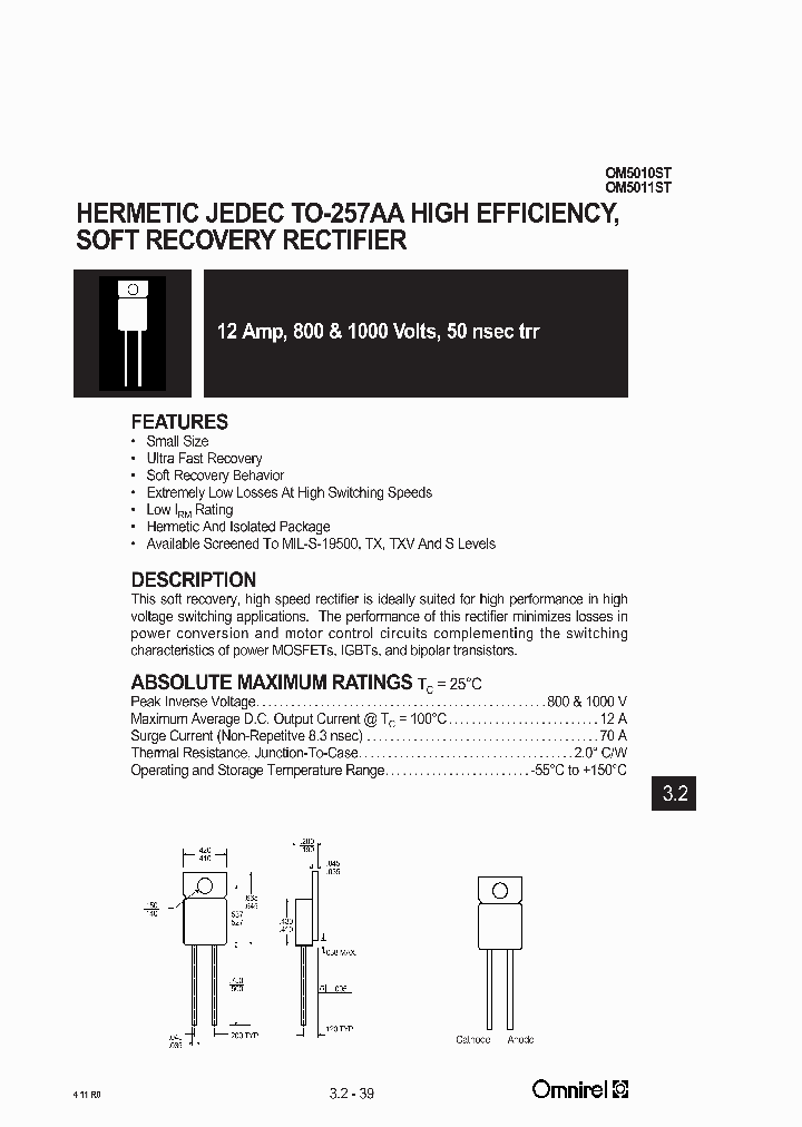 OM5011ST_7528550.PDF Datasheet