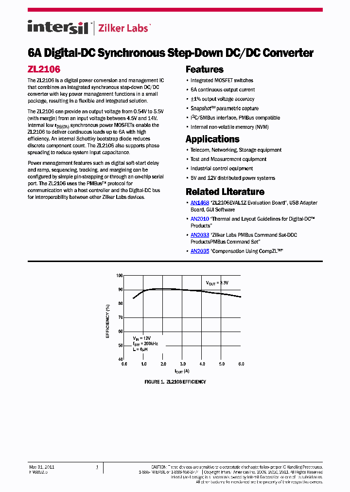 ZL2106ALCF_7530651.PDF Datasheet