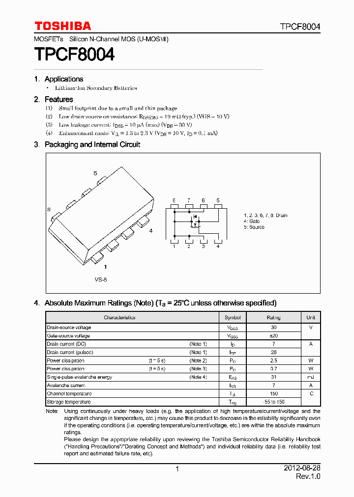 TPCF8004_7531957.PDF Datasheet
