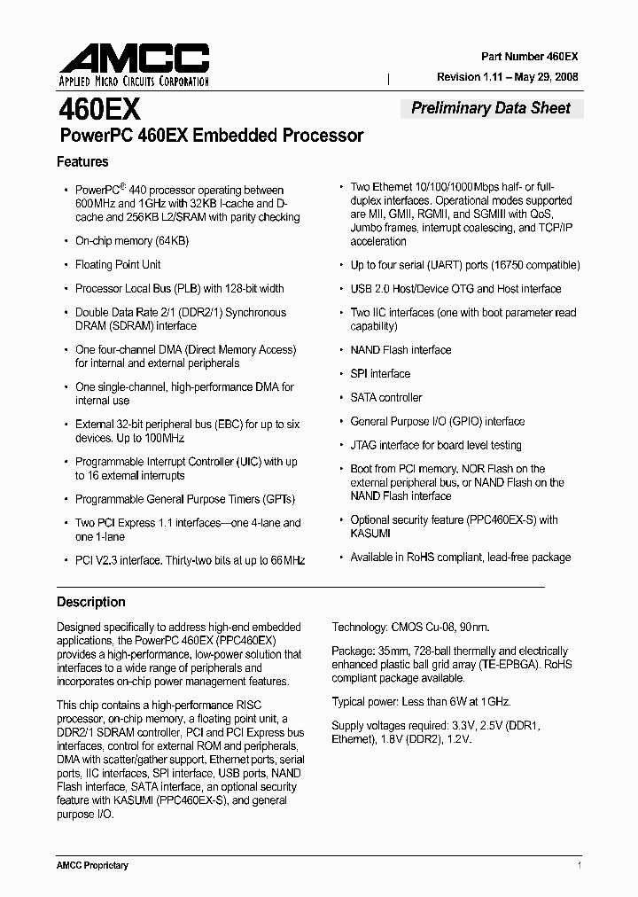 PPC460EX-STA1000T_7539848.PDF Datasheet