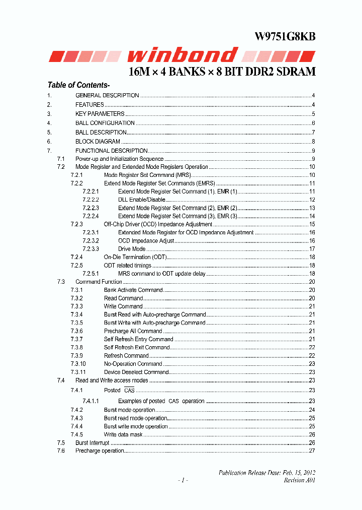 W9751G8KB_7546284.PDF Datasheet