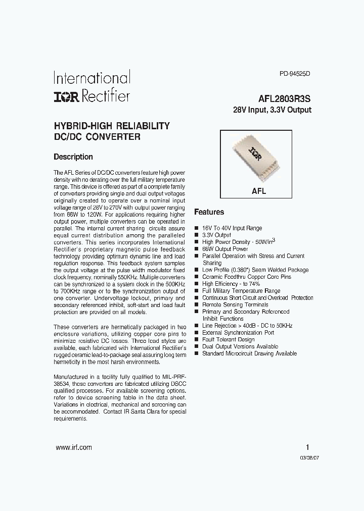 AFL12003R3SYCH_7561791.PDF Datasheet