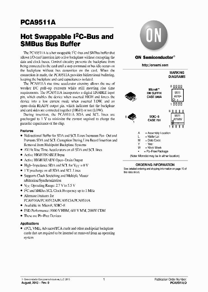 PCA9511A_7561855.PDF Datasheet