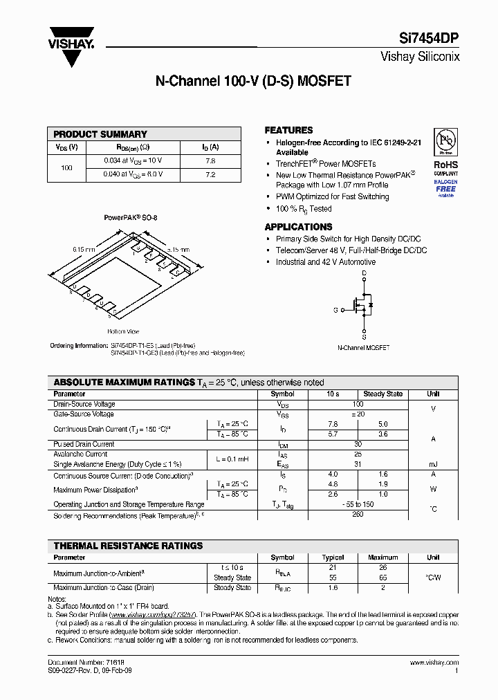 SI7454DP-T1-E3_7574160.PDF Datasheet