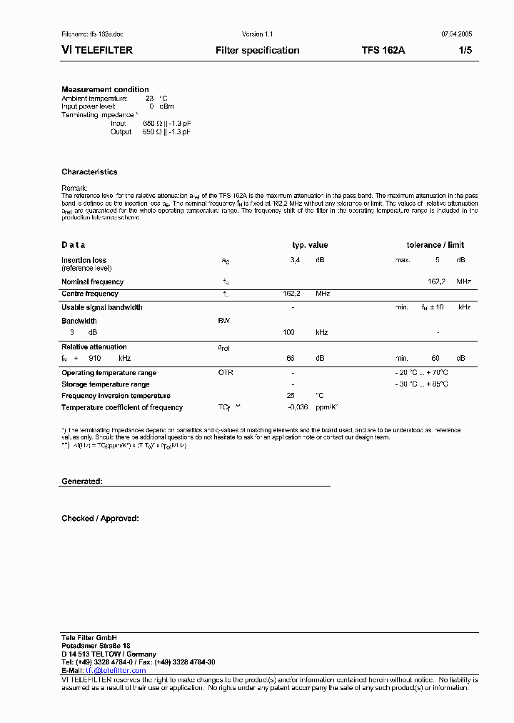 TFS162A_7575218.PDF Datasheet