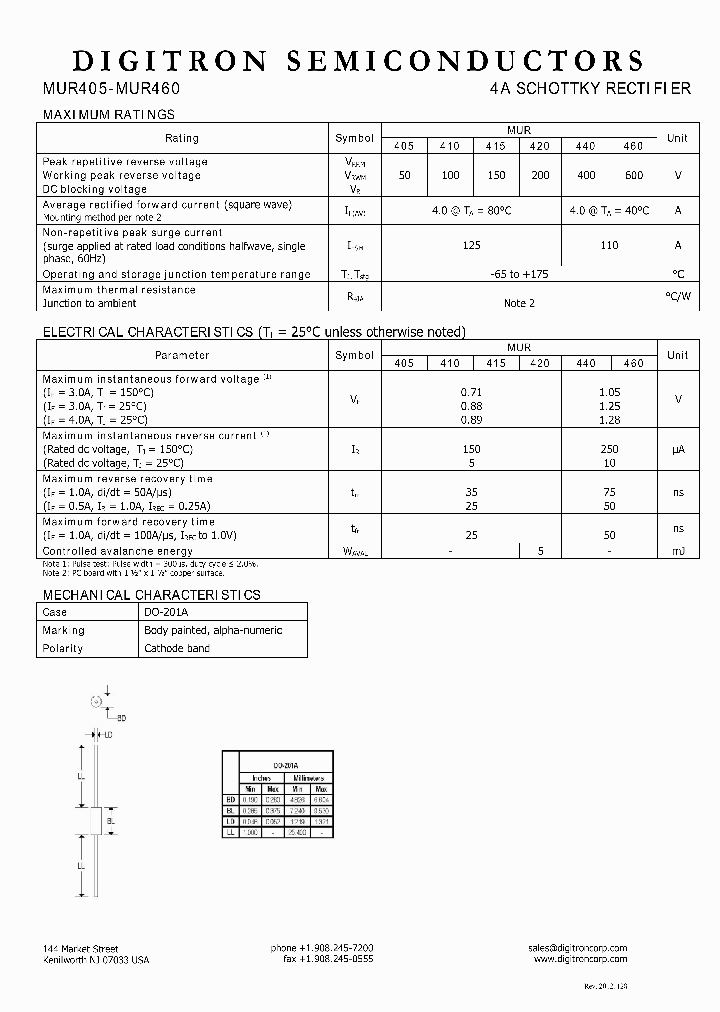 MUR410_7580730.PDF Datasheet