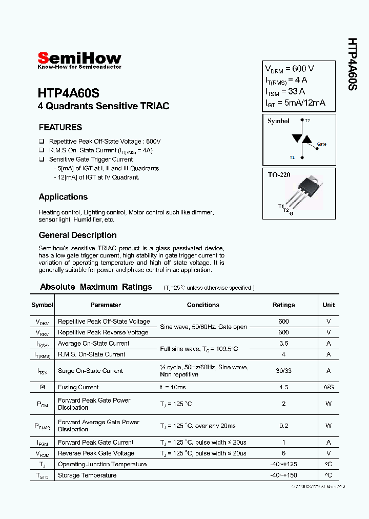 HTP4A60S_7584418.PDF Datasheet