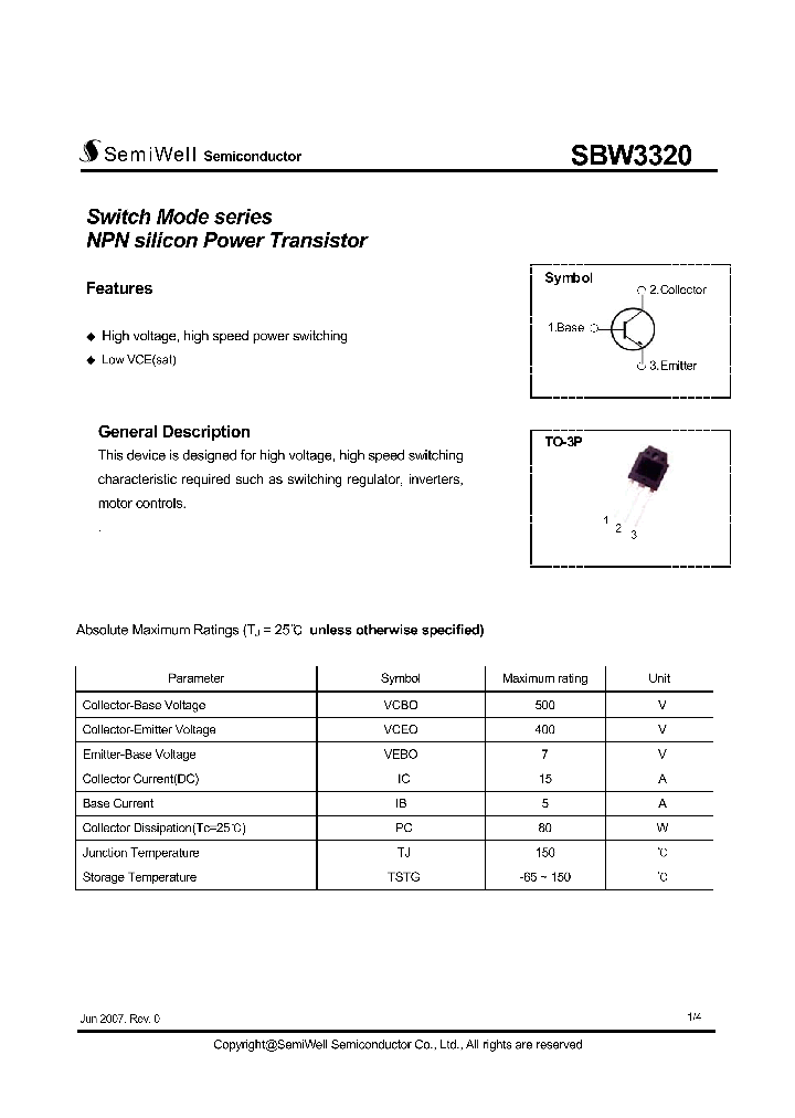 SBW3320_7585685.PDF Datasheet