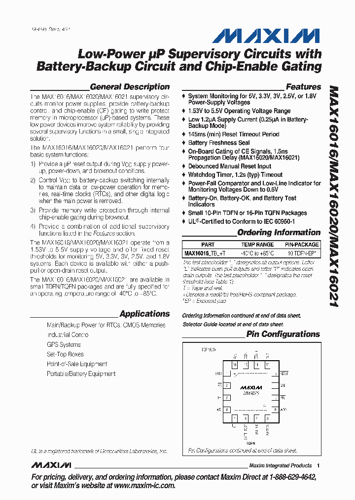 MAX1601611_7589768.PDF Datasheet