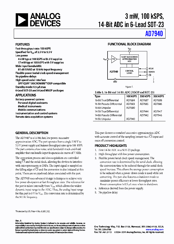 AD7940BRJ_7597535.PDF Datasheet