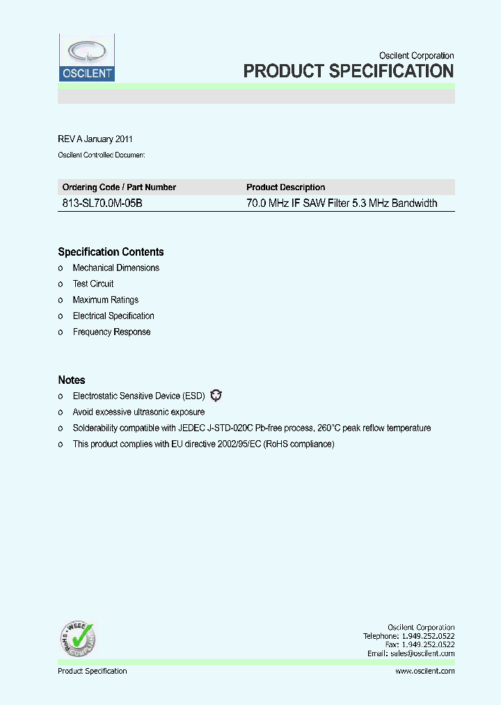 813-SL700M-05B_7603882.PDF Datasheet