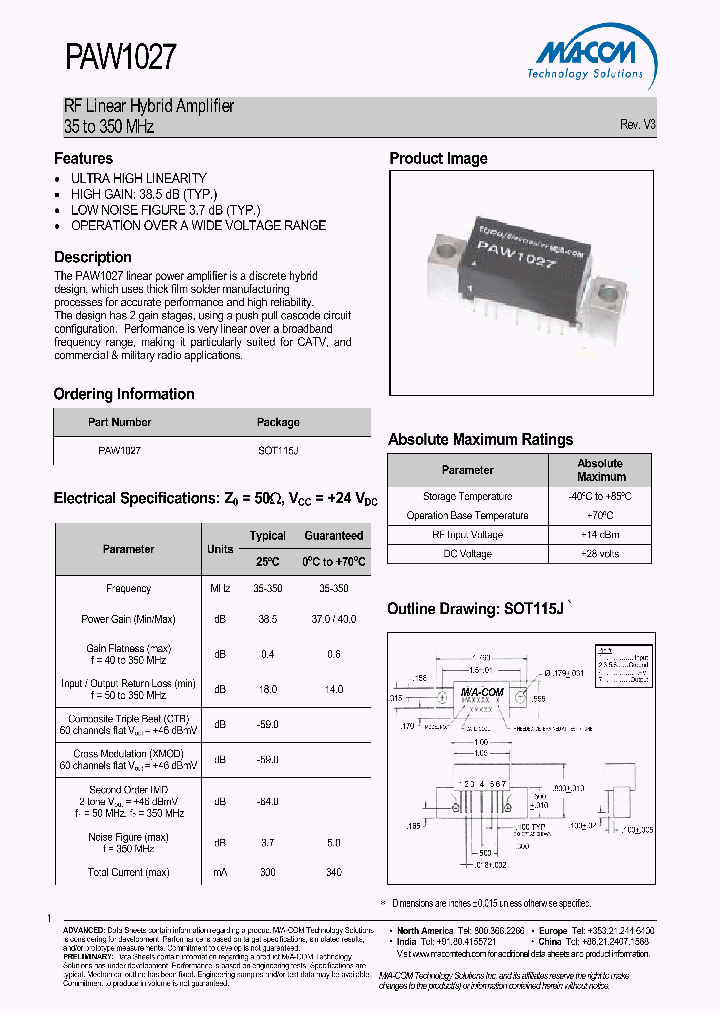 PAW1027_7604397.PDF Datasheet