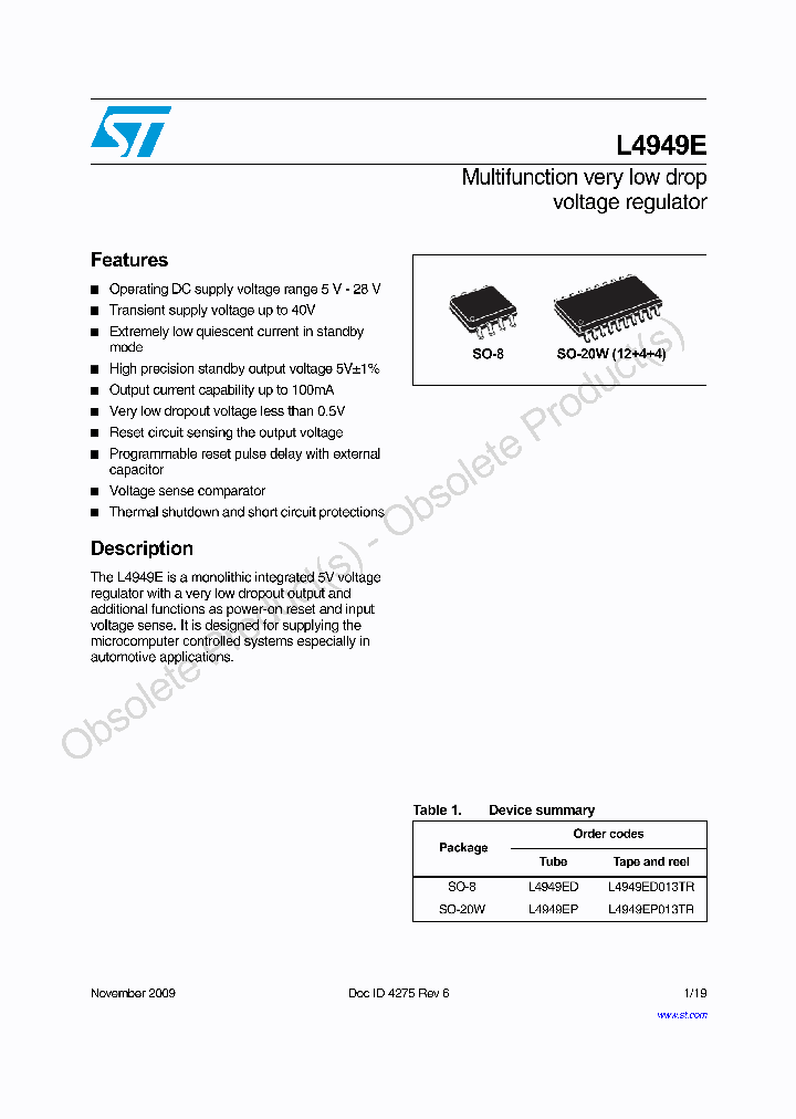 L4949ED013TR_7604814.PDF Datasheet