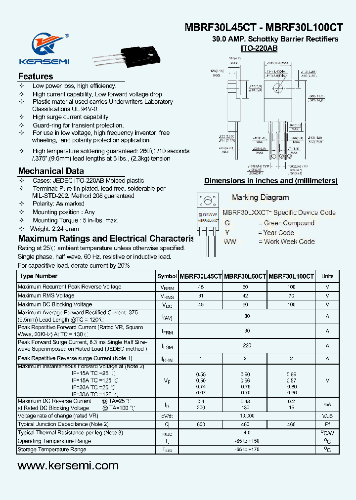 MBRF30L60CT_7609043.PDF Datasheet