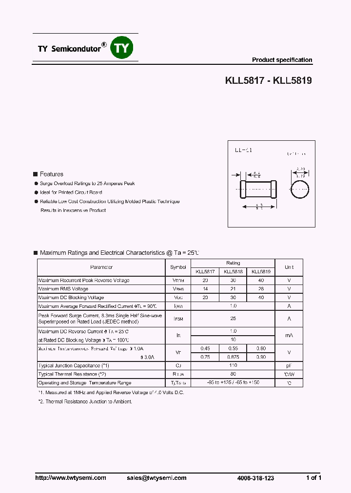 KLL5817_7609514.PDF Datasheet