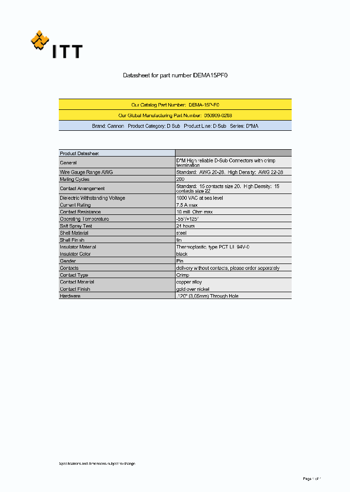 DEMA-15P-F0_7653609.PDF Datasheet