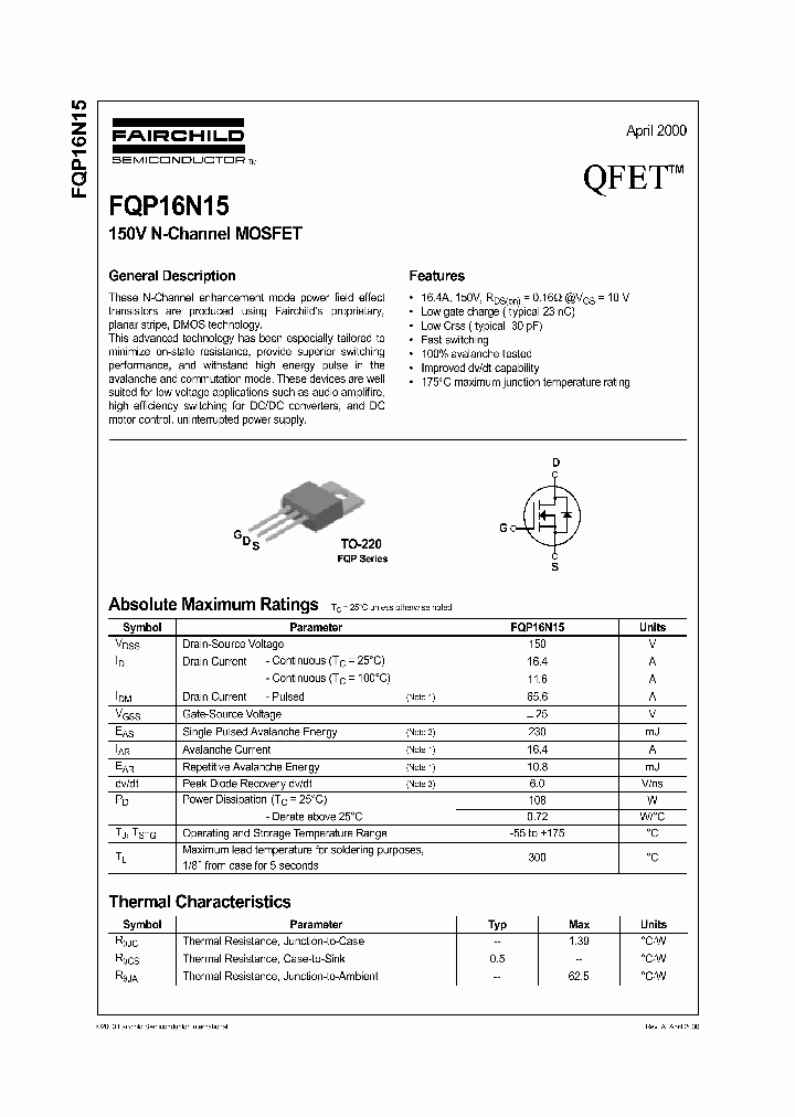 16N15_7667979.PDF Datasheet