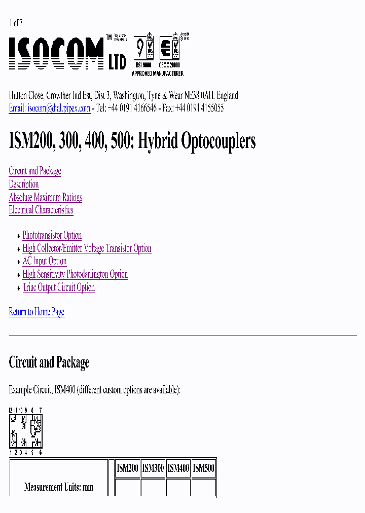 ISM500S_7676914.PDF Datasheet