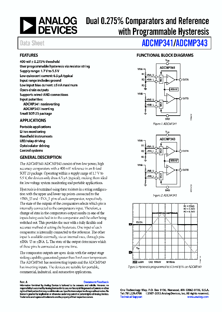 ADCMP341_7680178.PDF Datasheet