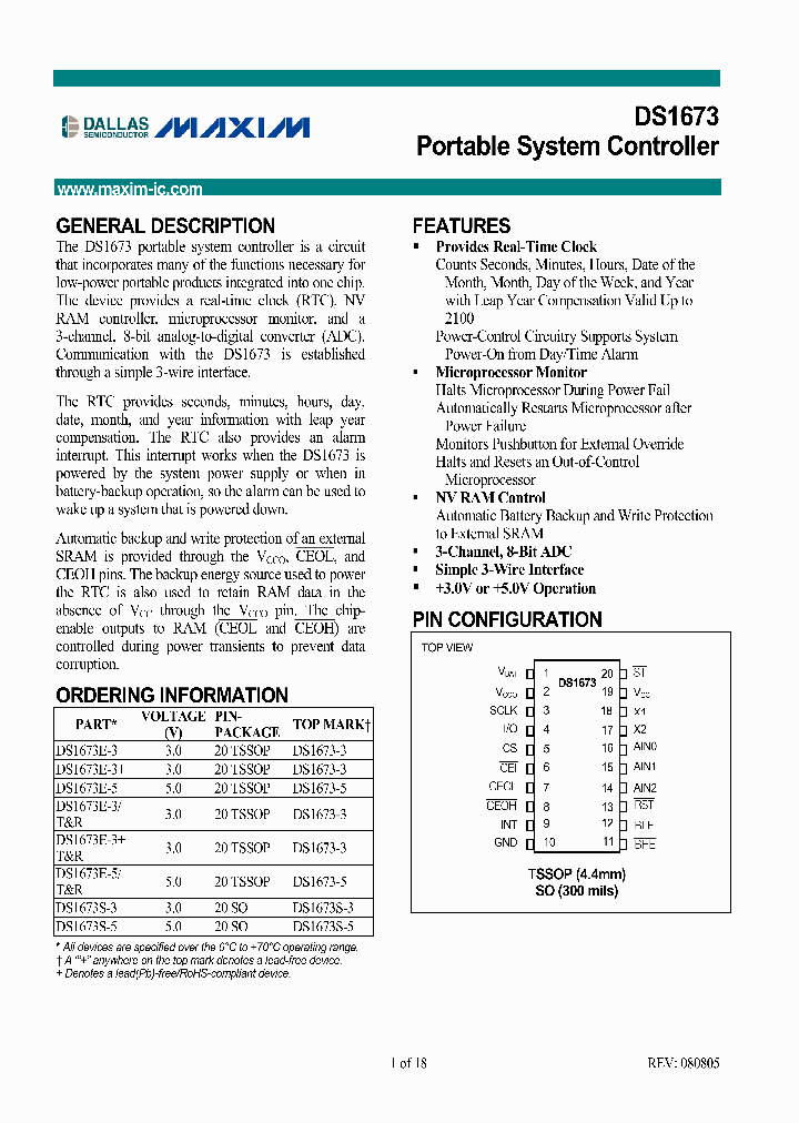 DS1673E3_7684352.PDF Datasheet