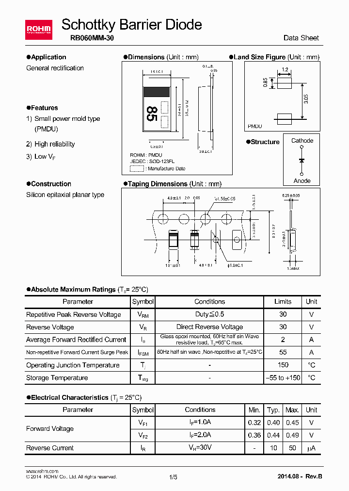 RB060MM-30_7688724.PDF Datasheet