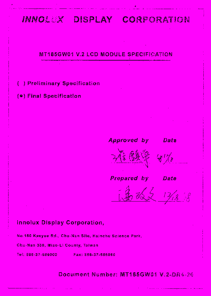 MT185GW01-V2_7688827.PDF Datasheet