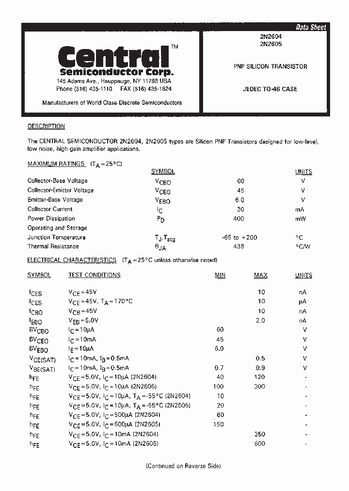 2N2604_7696108.PDF Datasheet