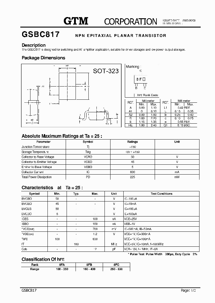 GSBC817_7699048.PDF Datasheet